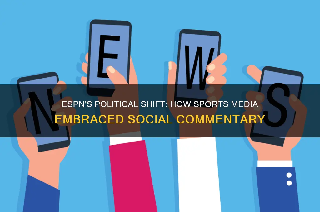 why has espn become political