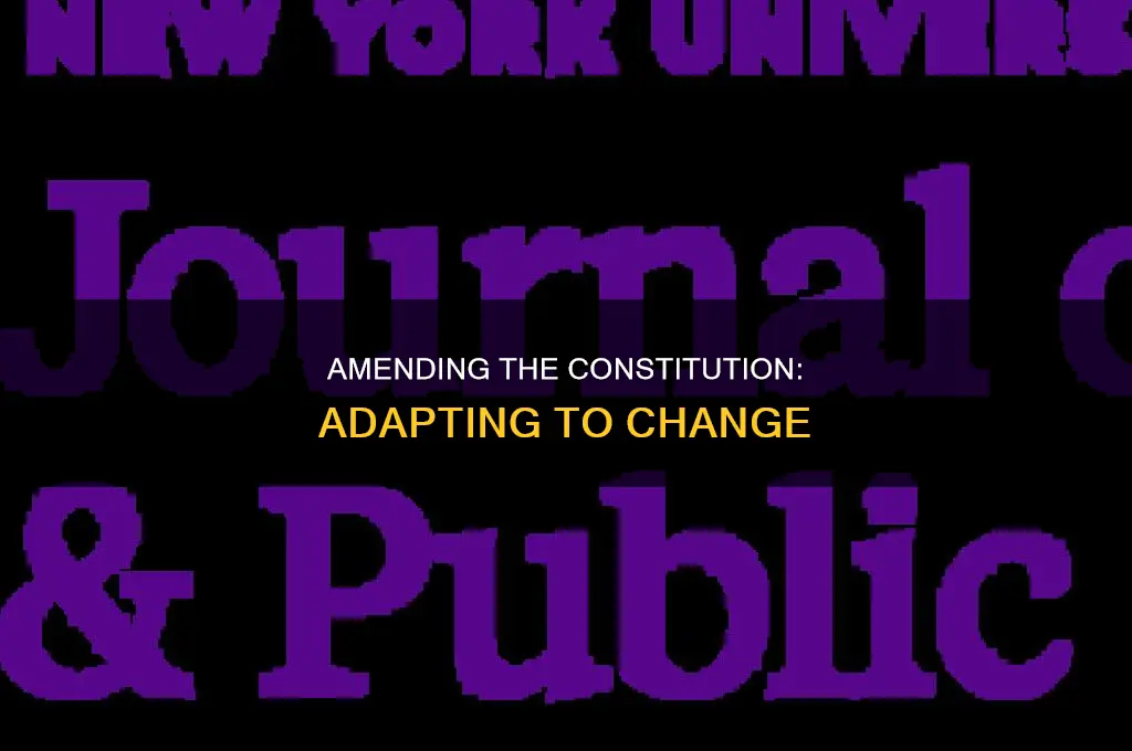 why have there been amendments to the constitution