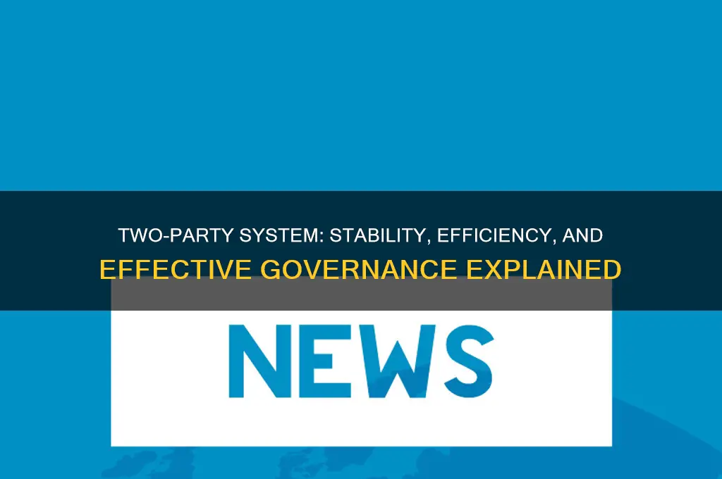 why having two major political parties works