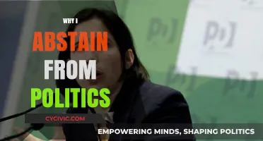 Why I Choose Silence: My Decision to Abstain from Politics