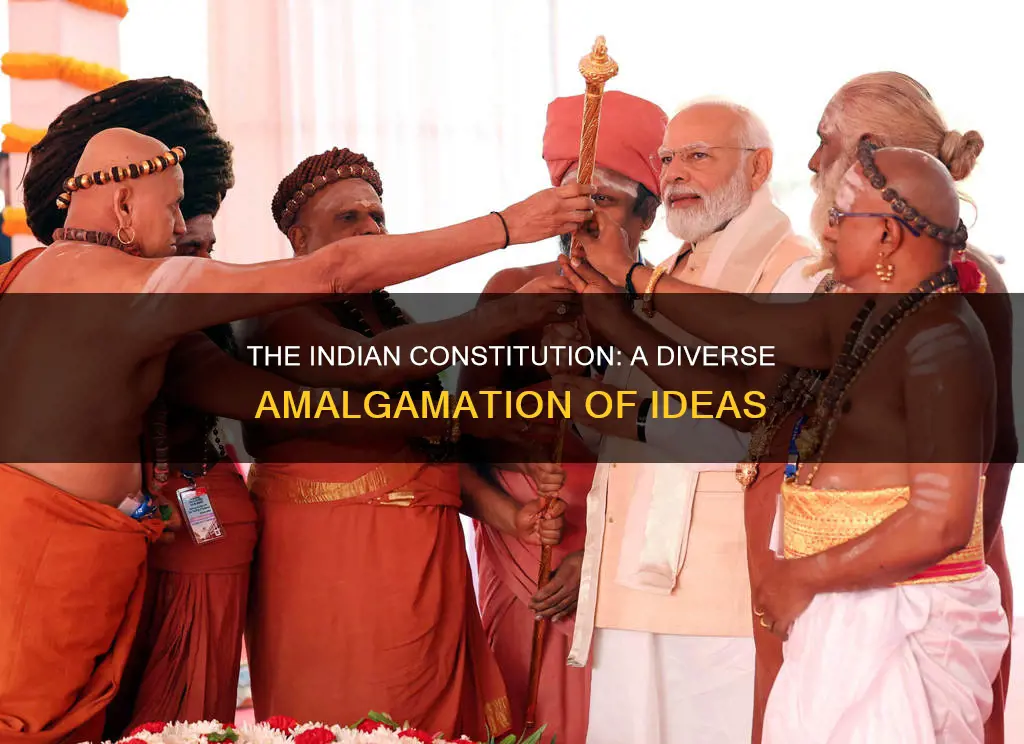 why indian constitution is called amalgamation definition