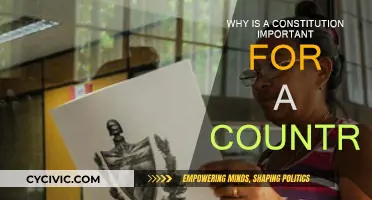 A Constitution: Foundation of a Country's Stability