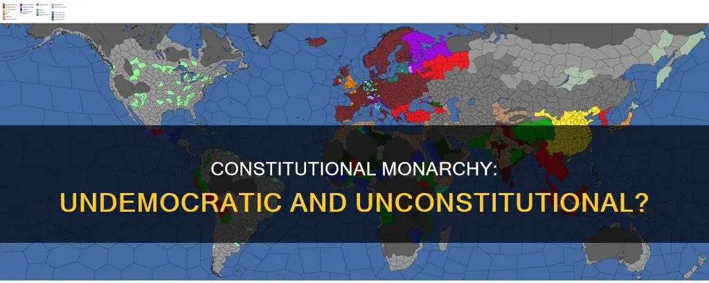 why is a constitutional monarchy not