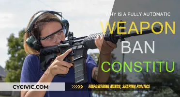 Automatic Weapon Ban: Constitutional Right or Wrong?