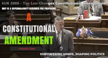 The High Bar for Constitutional Change