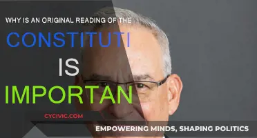 Interpreting the Constitution: Original Intent Matters