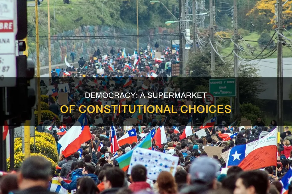 why is democracy like a supermarket of constitutions