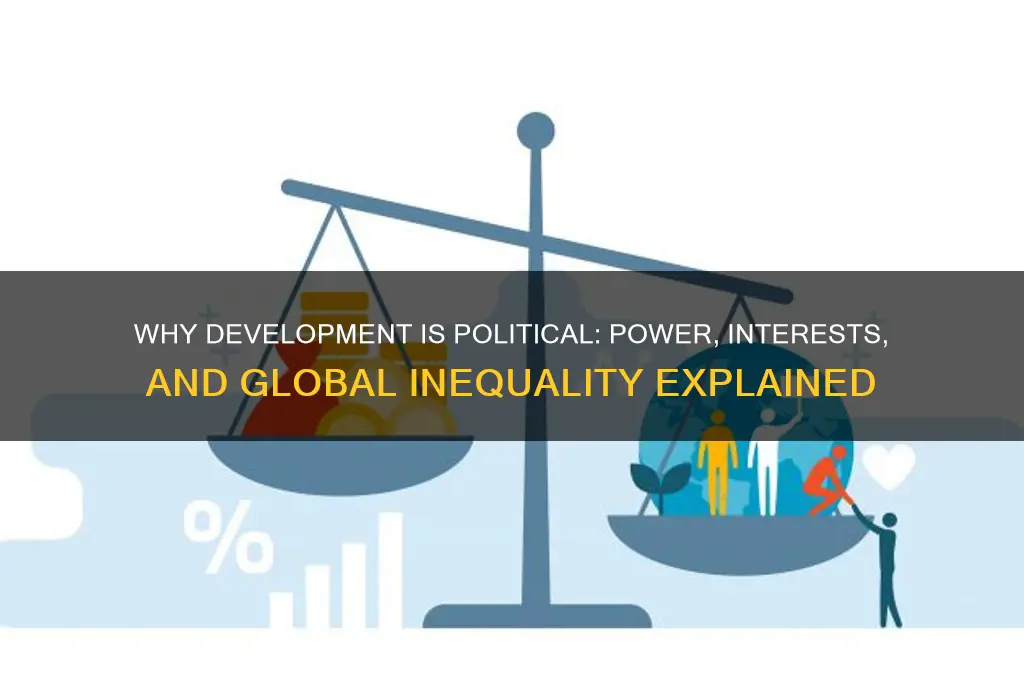 why is development political