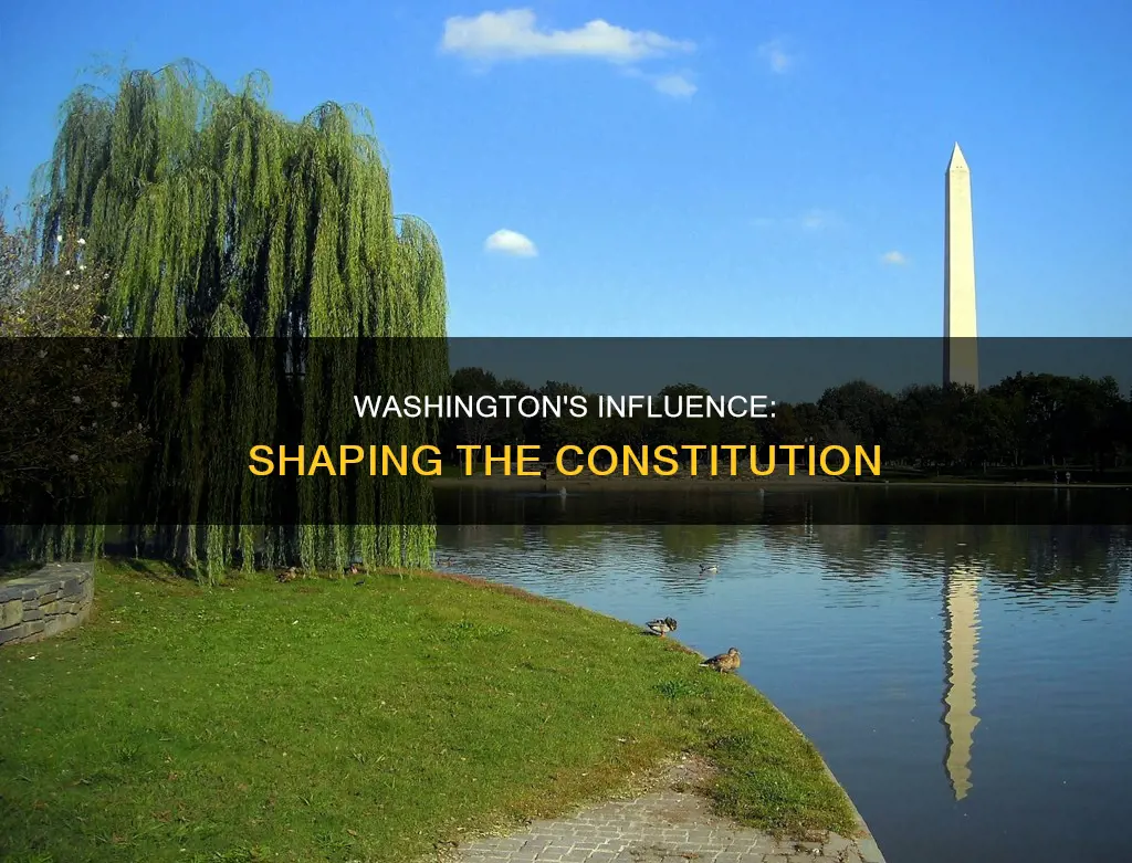 why is george washington important to the constitution