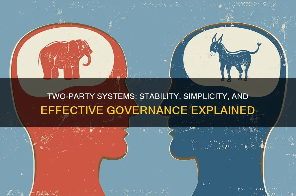 why is having two political parties good