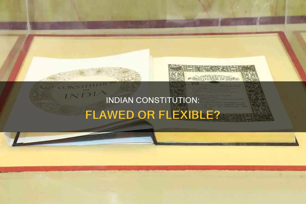 why is indian constitution have lot of loop holes
