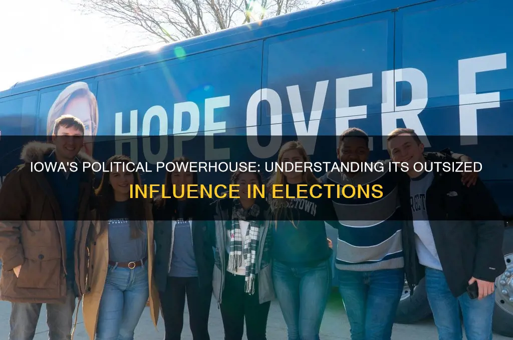 why is iowa so political