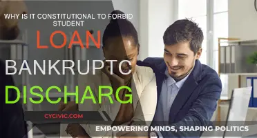 Student Loan Bankruptcy Discharge: A Constitutional Conundrum