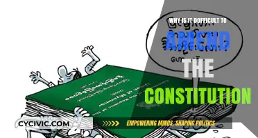Amending the Constitution: A Tough Task