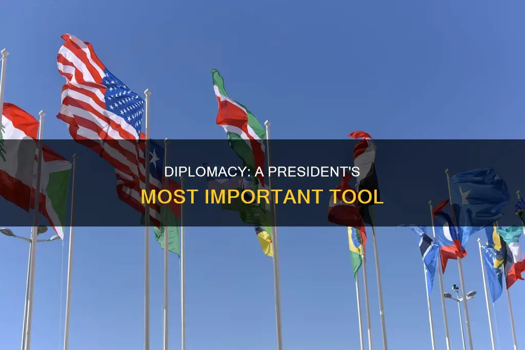 why is it important for the president to have diplomacy