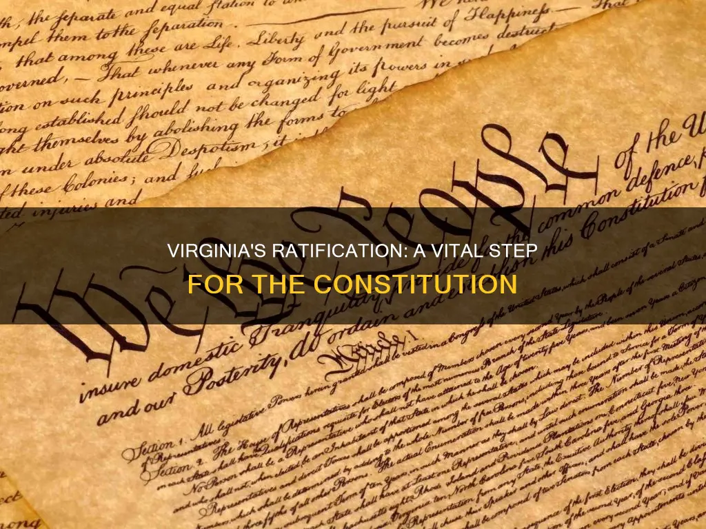 why is it important that virginia ratify the constitution