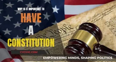 A Constitution: Foundation of a Nation's Stability and Progress