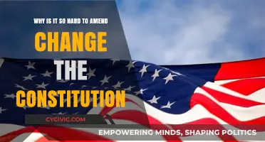 Amending the Constitution: A Challenging Task