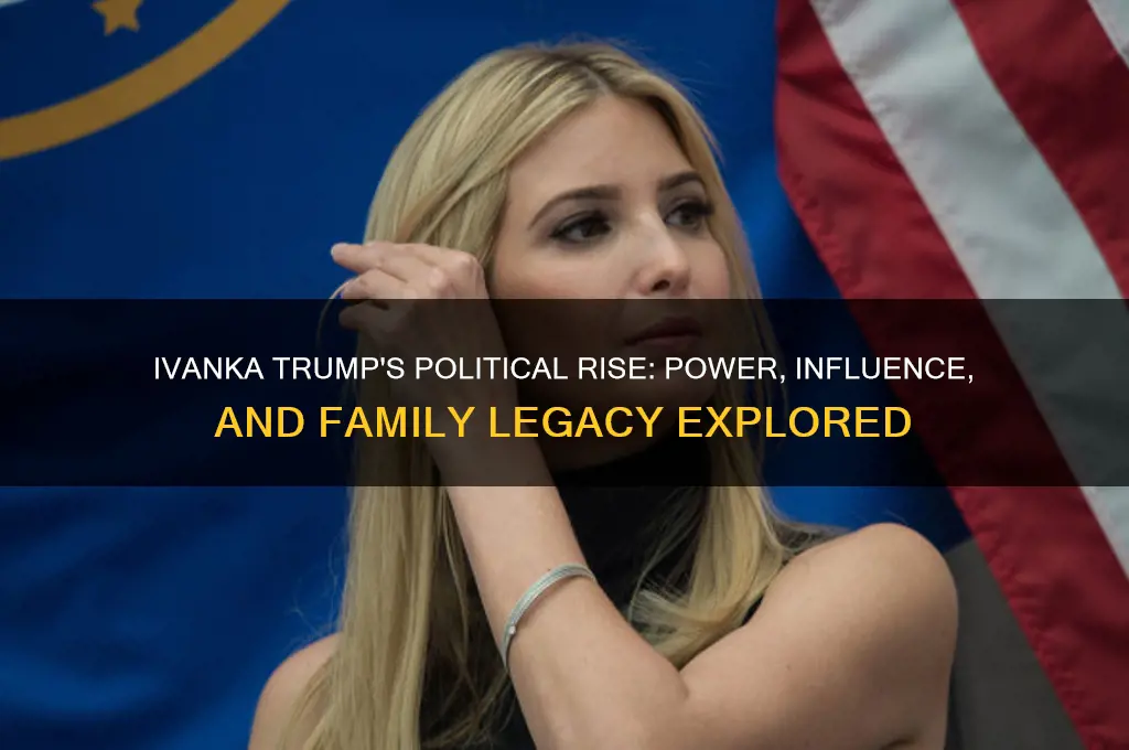 why is ivanka trump political