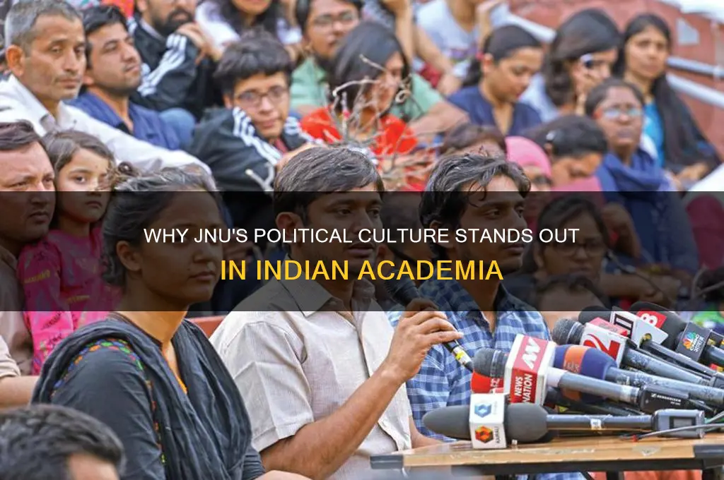 why is jnu so political