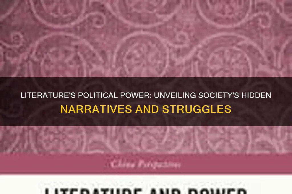 why is literature political