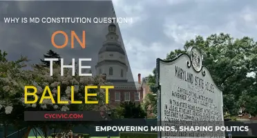 Understanding Maryland's Constitution: Ballot Question Explained