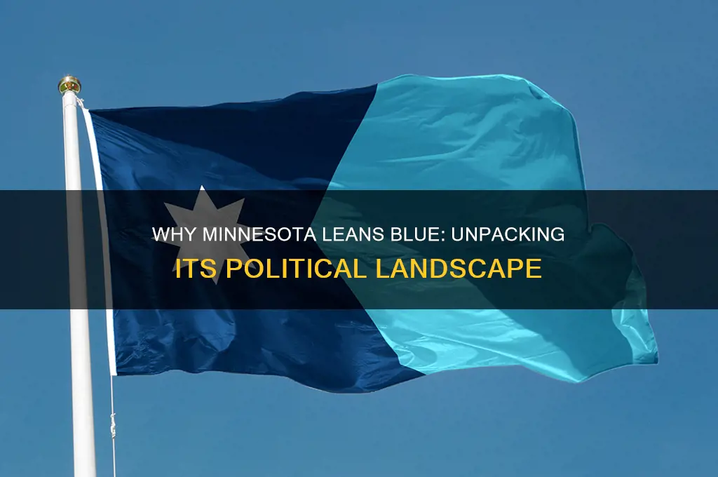 why is minnesota politically blue