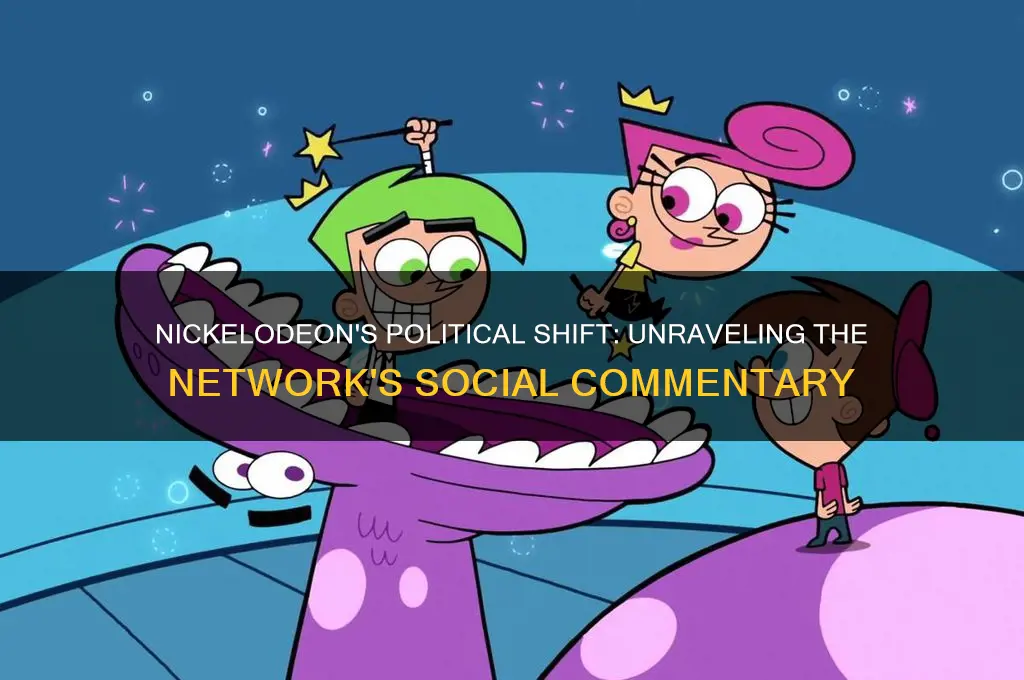 why is nickelodeon so political