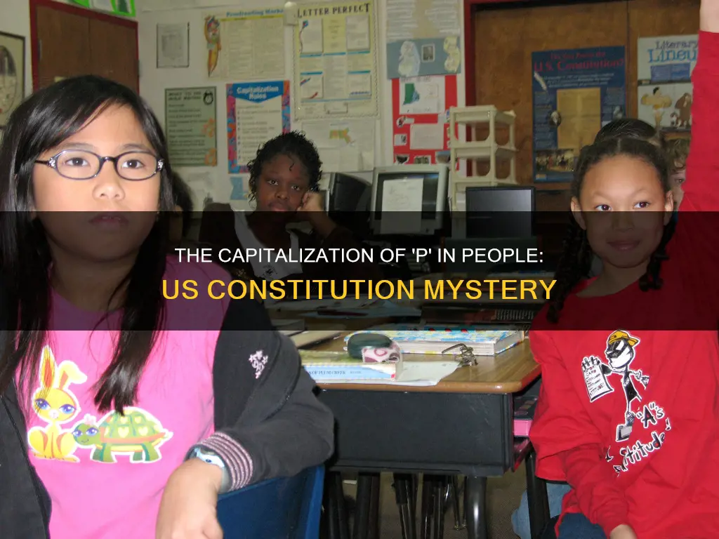 why is p capitalized in people in us constitution