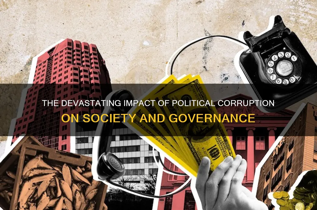why is political corruption bad