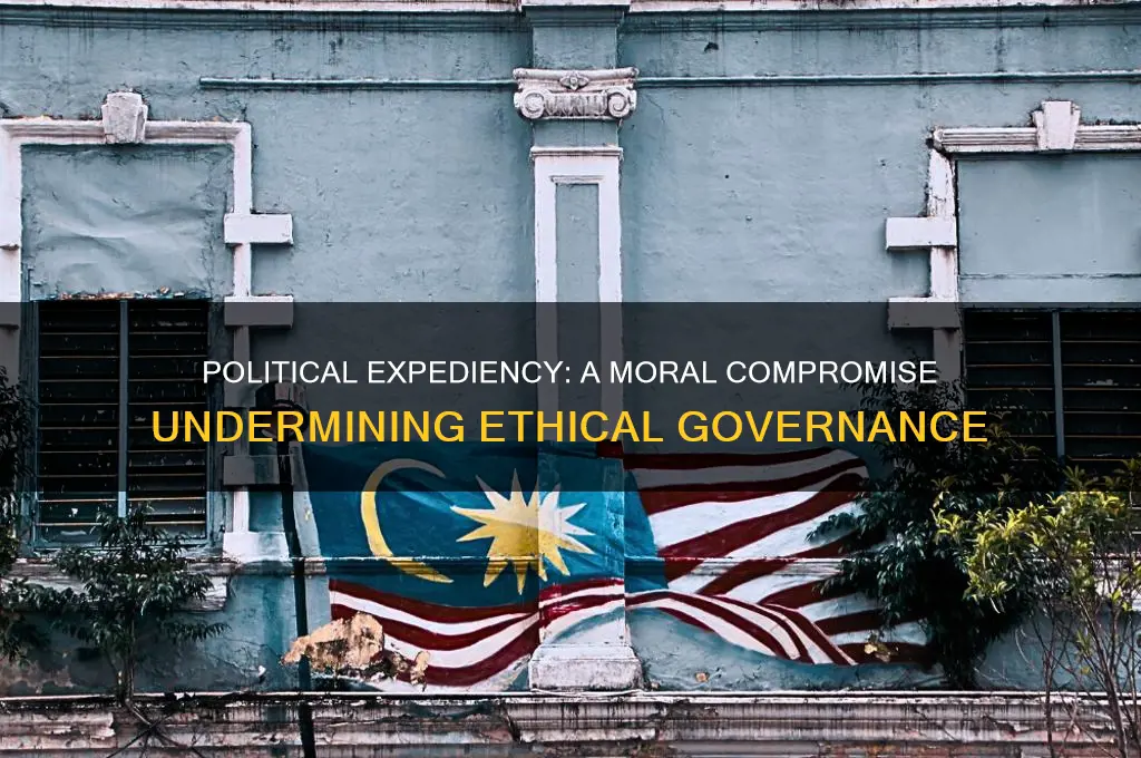 why is political expediency unethical