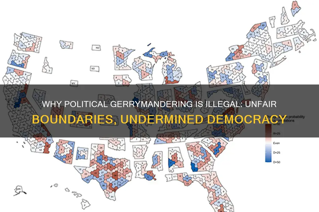 why is political gerrymandering illegal