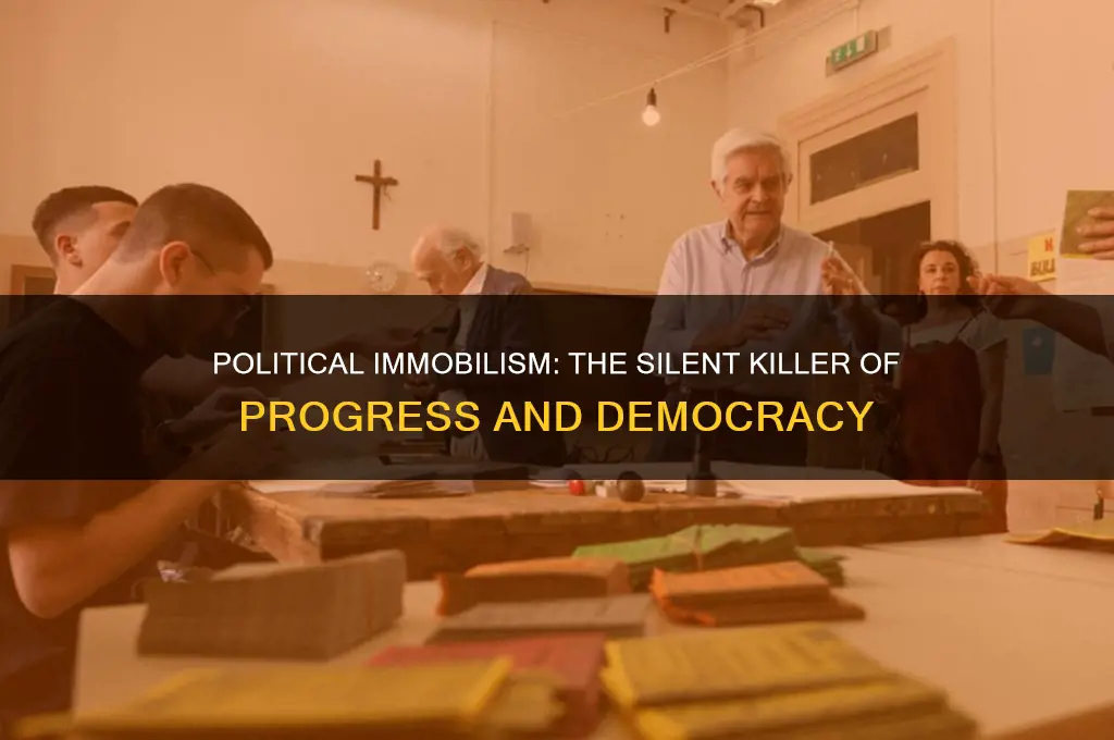 why is political immobilism bad