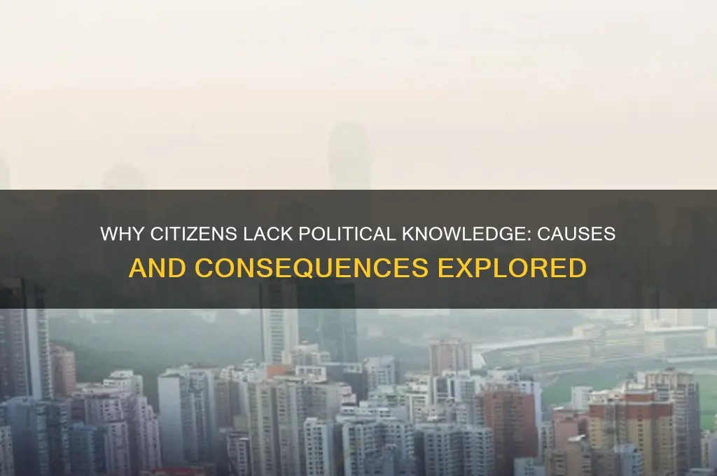 why is political knowledge low