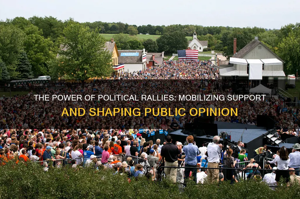 why is political rally useful