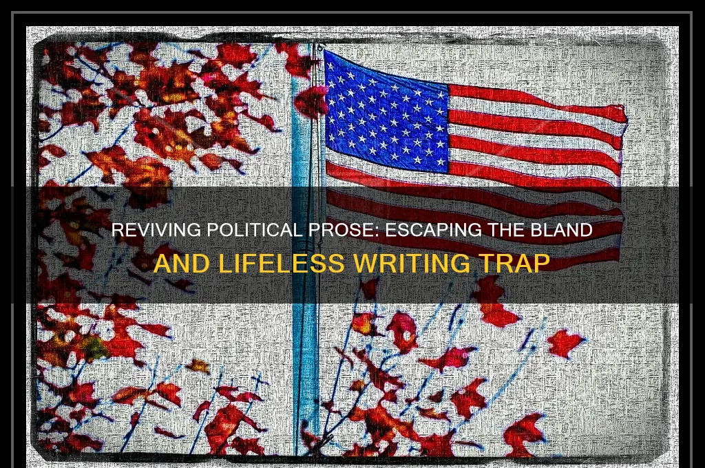 why is political writing lifeless