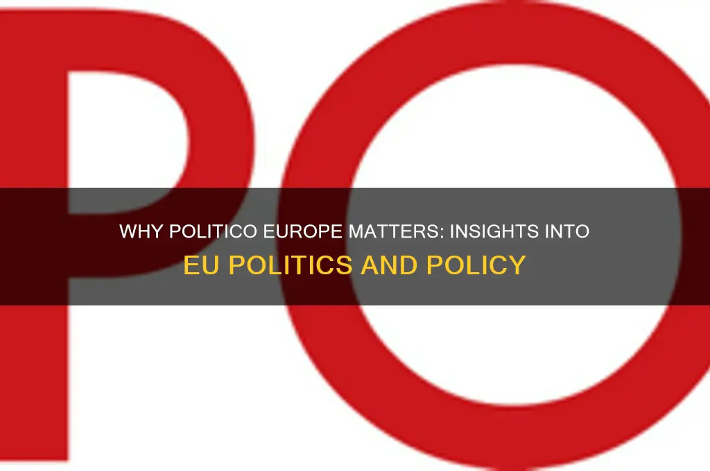 why is politico europe