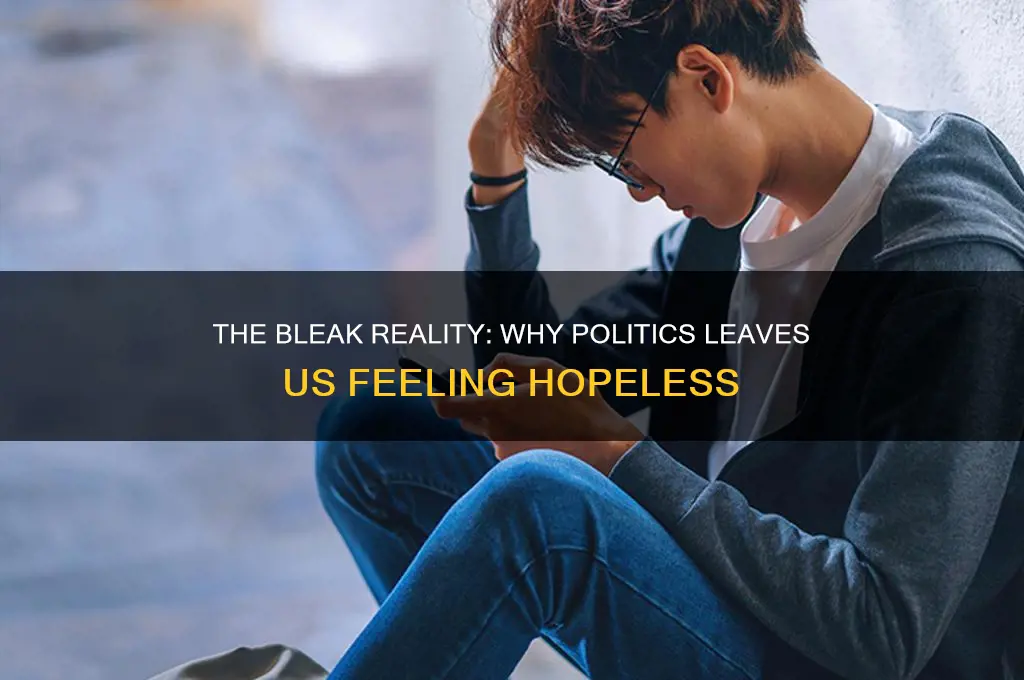 why is politics depressing