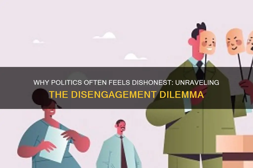 why is politics so disengious