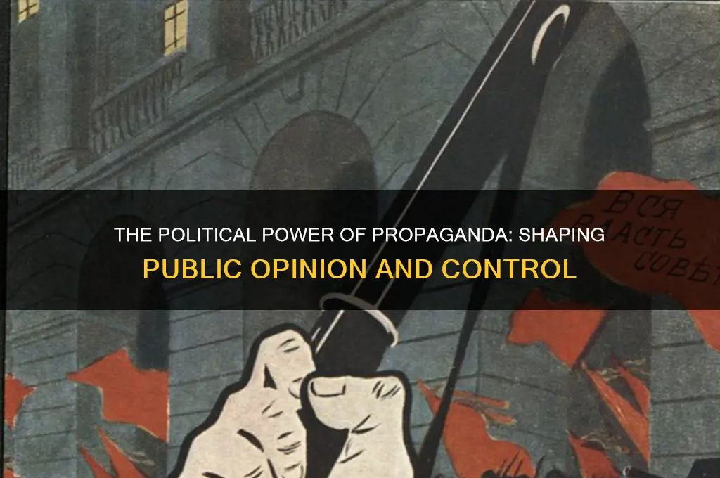 why is propaganda used politically