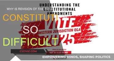 Texas Constitution: Hard to Revise, Why?