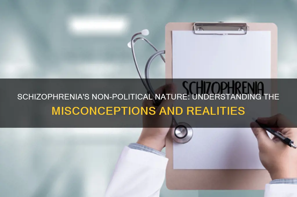 why is schizophrenic not political