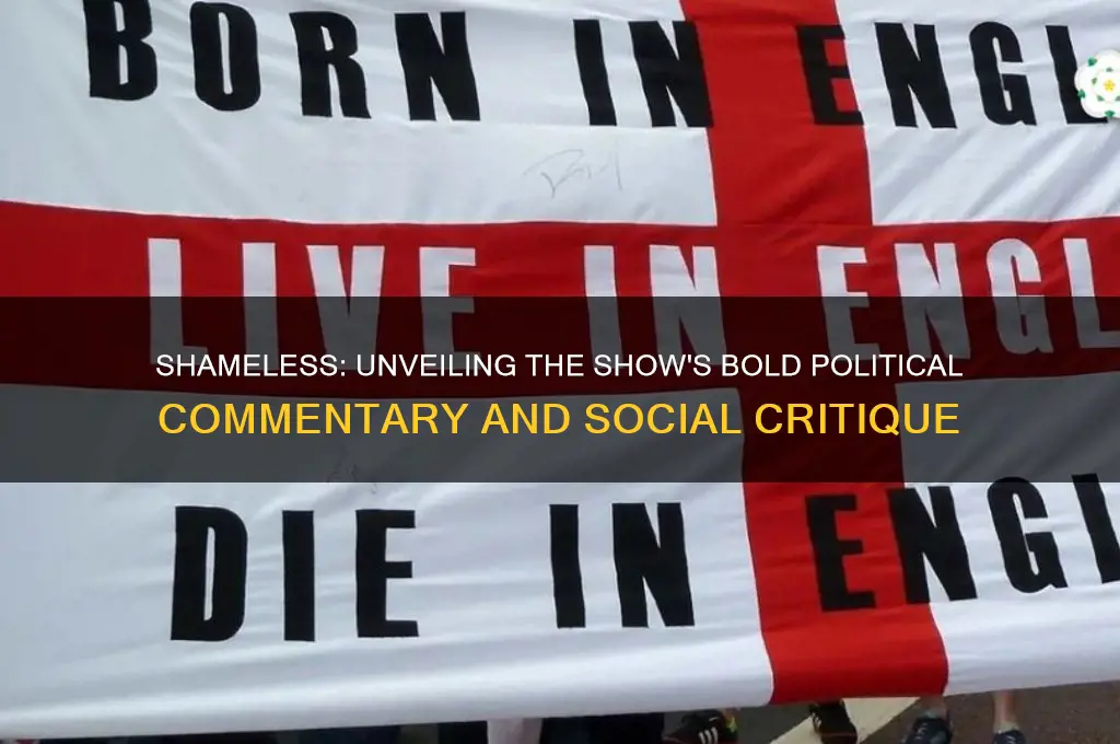 why is shameless so political