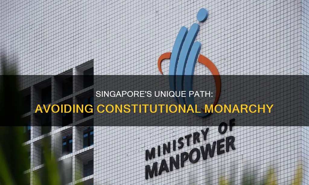 why is singapore not a constitutional monarchy