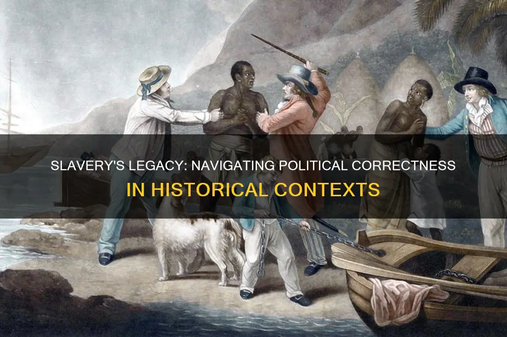 why is slavery politically incorrect