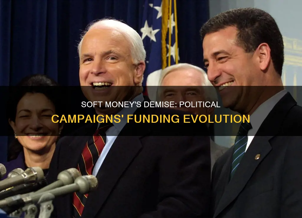 why is soft money political campaigns dead
