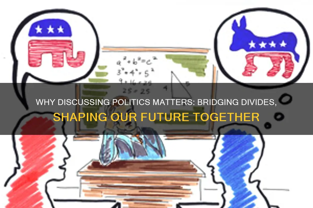 why is talking about politics