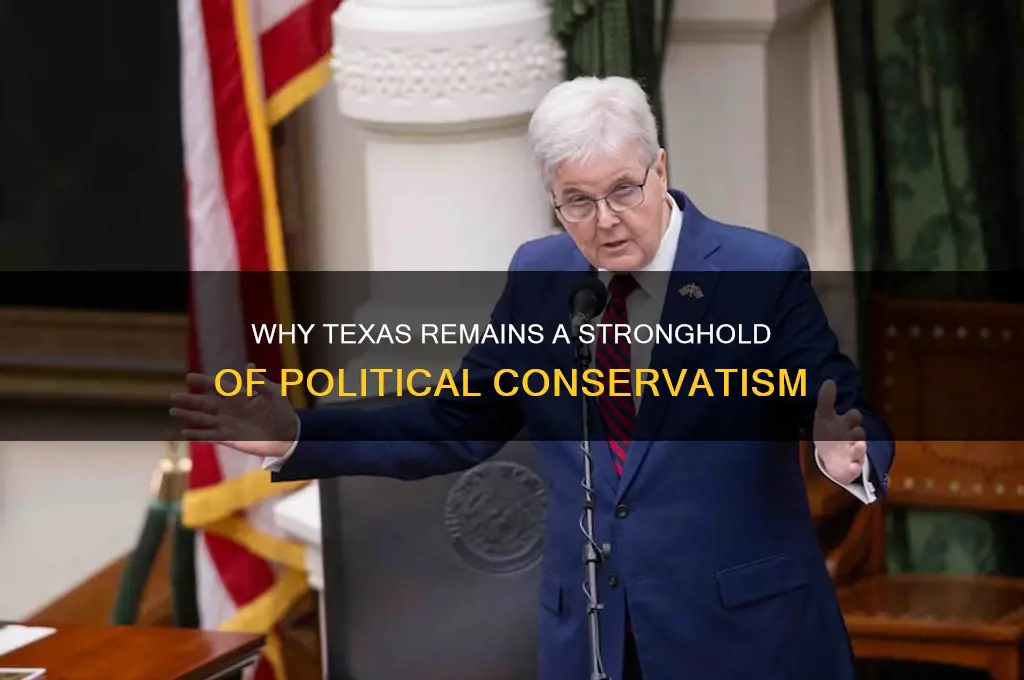 why is texas politically conservative