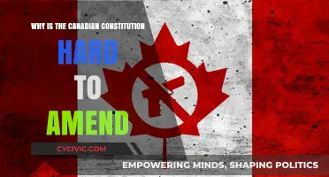 Canada's Constitution: Hard to Amend