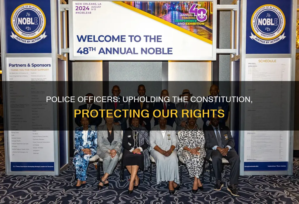 why is the constitution important to police officers